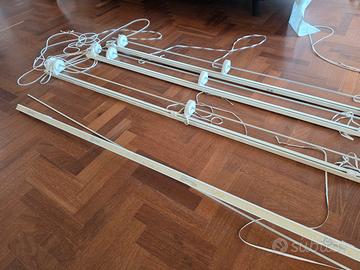 lotto binari tende a pacchetto Mottura larg 140 cm