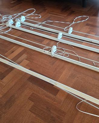 lotto binari tende a pacchetto Mottura larg 140 cm
