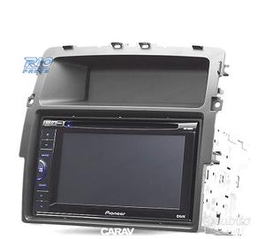 TELAIO NERO RADIO 2-DIN PER OPEL VIVARO NISSAN PRI