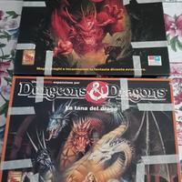 gioco da tavolo dungeons& dragons + D&D tana drago