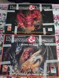 gioco da tavolo dungeons& dragons + D&D tana drago