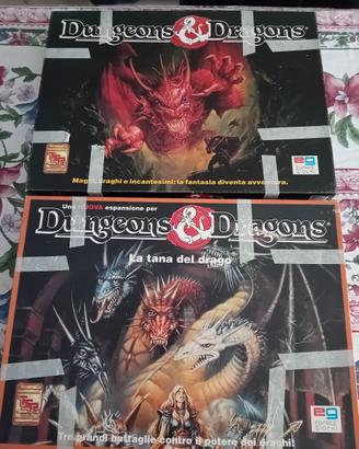 gioco da tavolo dungeons& dragons + D&D tana drago