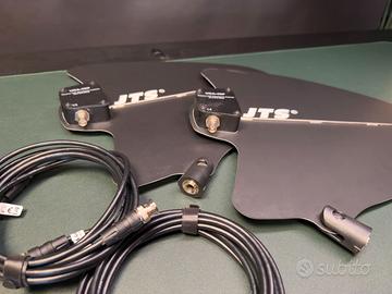 Coppia antenne JTS UDA-49P + 2 cavi BN