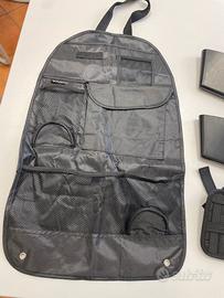 Borsa porta oggetti per sedile e aletta parasole