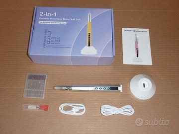 Mini smerigliatrice brushless 35000giri/min+ frese