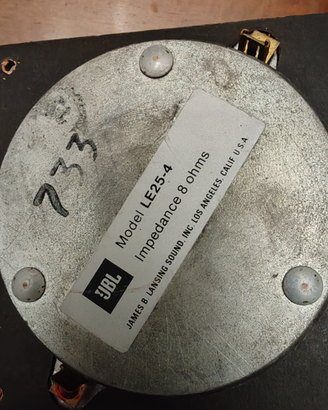 JBL tweeter LE25-4 originale guasto bobina L36