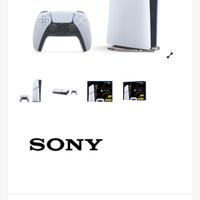 Ps5 Digital Edition 1TB + 1Joystik + Station ric