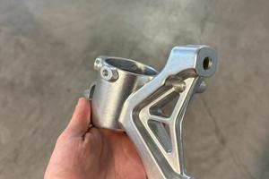 piedino forcella sx crf 450