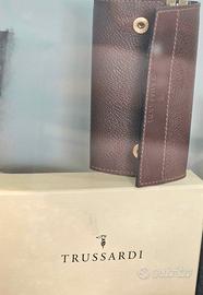 portachiavi Marrone Trussardi con scatola original