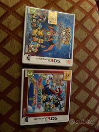 Pokemon super mistery dungeon e mario party 3ds