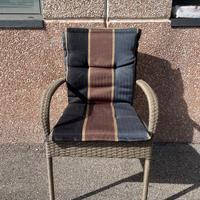 Sedia poltrona da esterno o interno