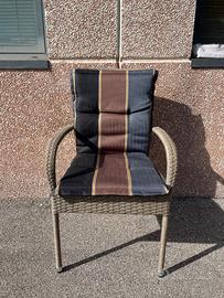 Sedia poltrona da esterno o interno