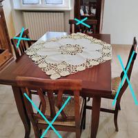 tavolo arte povera senza sedie 