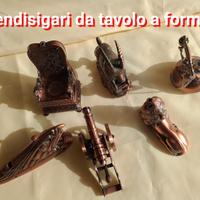 6 ACCENDIDIGARI IN RAME GRANDI VINTAGE FUNZIONANTI