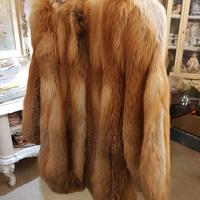 giaccone di volpe rossa