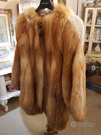 giaccone di volpe rossa