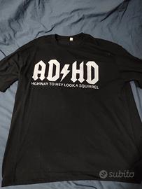 Maglietta nera ADHD