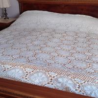  2 coperte all uncinetto