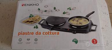 doppia piastra cottura