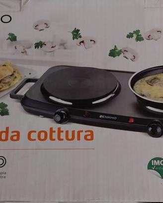 doppia piastra cottura