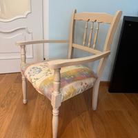 Poltroncina vintage shabby chic