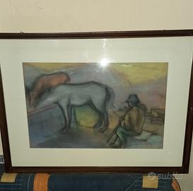 quadro pittore Ottorino  Garosio