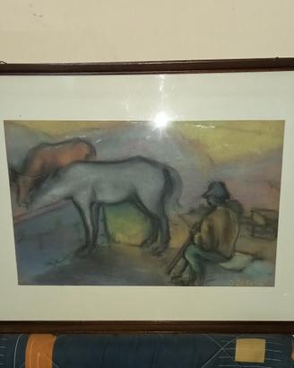 quadro pittore Ottorino  Garosio