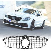 GRIGLIA MERCEDES W205 18-21 LOOK GT-R NERO LUCIDO