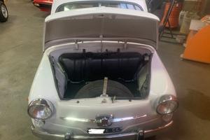 Fiat 600 D fanalone asi targhe nere conservato-riv