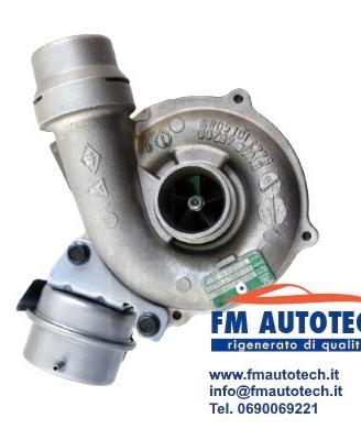 Turbina kkk 54399700066 NISSAN, RENAULT 1.5 dci