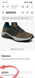 Salomon Trail Running taglia 43 1/3