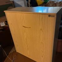 Brandina /letto pieghevole con cassettone legno