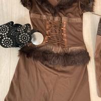 Vestito di carnevale da Vikinga