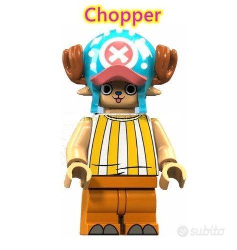 Minifigure personalizzata LEGO di alta qualità compatibile con AV Franky  One Piece - venditore USA 