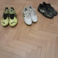scarpe da calcio/calcetto tutte e tre a 90€