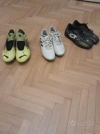 scarpe da calcio/calcetto tutte e tre a 90€