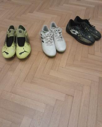scarpe da calcio/calcetto tutte e tre a 90€