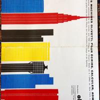 Pubblicità vintage anni '60 Olivetti