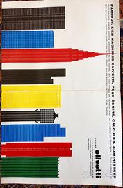 Pubblicità vintage anni '60 Olivetti