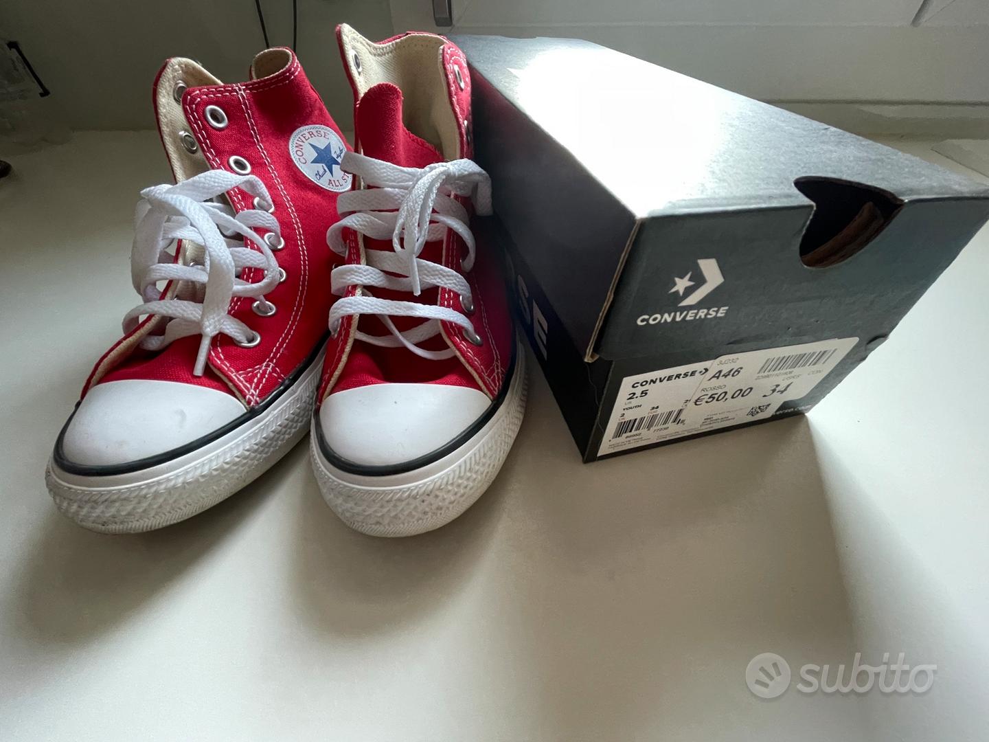 Converse rosse 2025 34