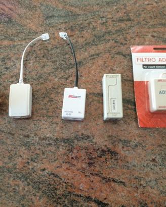 Filtri adsl, prese tripolari