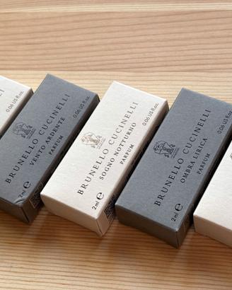 Brunello Cucinelli 'Incanti Poetici' 5x2ml Samples