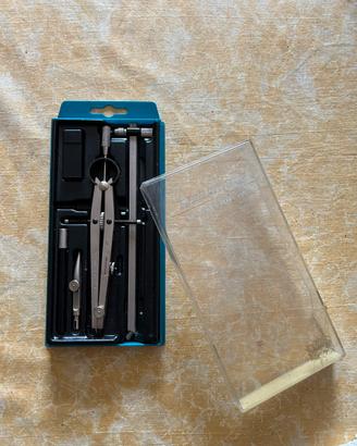 Compasso Staedtler Mars 551 anni ‘80 con accessori