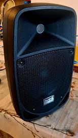 Diffusore bi-amplificato a 2 vie