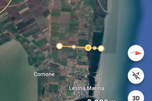 Podere di ettari 6,28 con casolare in Lesina (fg)