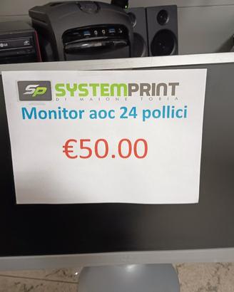monitor 24 pollici 