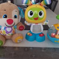 Giochi bimbi Fisher Price e chicco 