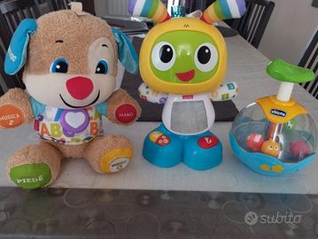 Giochi bimbi Fisher Price e chicco 
