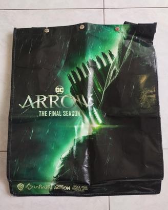 Zaino/borsa Arrow & Warner Bros, Lucca comics 2019