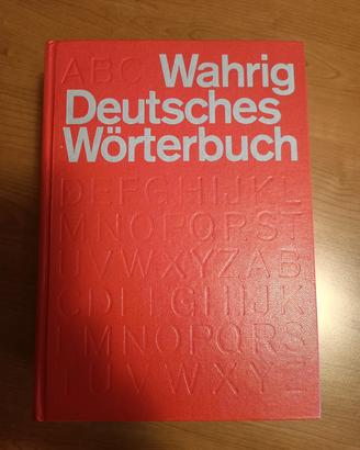 Dizionario vocabolario tedesco Wahrig
